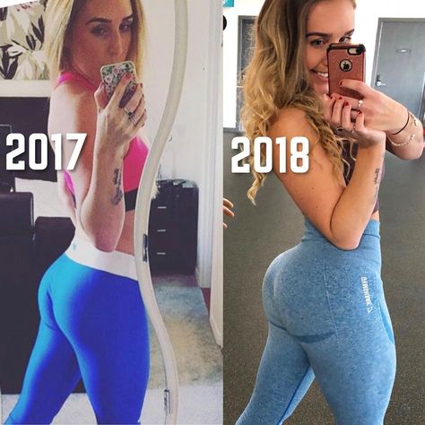 There's no shortcut to building a better booty (aside from plastic surgery) — it all comes down to hard work, eating right, and hitting the weight room. Weight Room, Body Motivation, Fitness Transformation, After Photos, Healthy Fitness, Glutes Workout, Weights Workout, Transformation Body, Workout Challenge