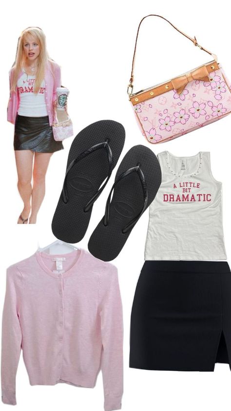 mean girls Cady Mean Girls Outfit, Mean Girl Outfit, Cady Mean Girl, Regina George Outfit, Girls Outfit Ideas, Mean Girls Aesthetic, Mean Girls Outfits, Mean Girl, Girly Movies