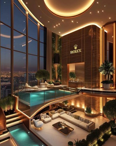 Vison Boards Ideas, Dubai Wallpaper, New York Studio Apartment, Street Style Room, 90s Room, Room Grunge, Luxury Mansions Interior, Indoor Pool Design, Luxurious Interior Design