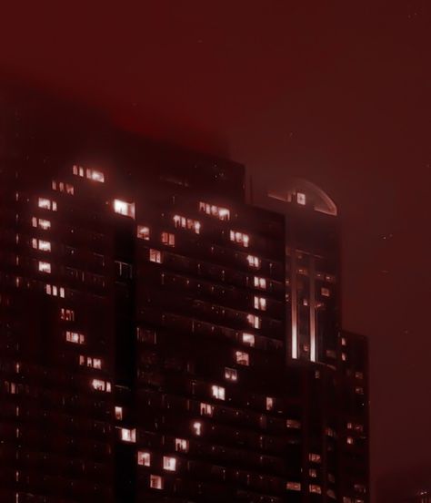 Widget Red Aesthetic, A Start, Red Aesthetic, Love You All, At Night, Love You, Building, Red