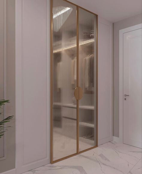 Glass Wardrobe Doors, Bedroom Built In Wardrobe, Dressing Room Closet, Dream Closet Design, Modern Cupboard Design, Wardrobe Door Designs, Indian Home Design, Interior Design Your Home, Luxury Closets Design