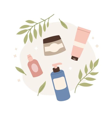 Set of creams, sprays and tubes for skincare. Icon, logo. Beauty. Cleansing and moisturizingproducts. Flat vector illustration. Skincare Icon, Logo Online Shop, Hand Cream Gift Set, Skincare Logo, Lotion Gift, Vector Technology, Logo Beauty, Care Logo, Skin Care Shopping