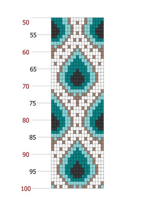 Cross Stitch Bracelet, Bead Weaving Patterns Free, Native American Beadwork Patterns, Inkle Weaving, Native Beading Patterns, Loom Jewelry, Beads Craft Jewelry, Motifs Perler, Loom Bracelet Patterns