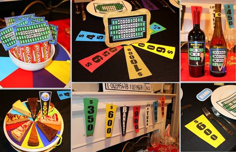 Wheel Of Fortune Decorations, Wheel Of Fortune Birthday Party, Game Show Theme Party, Wheel Of Fortune Party, Ra Training, Wheel Of Fortune Game, Charity Gala, Staff Development, Couple Wedding Shower