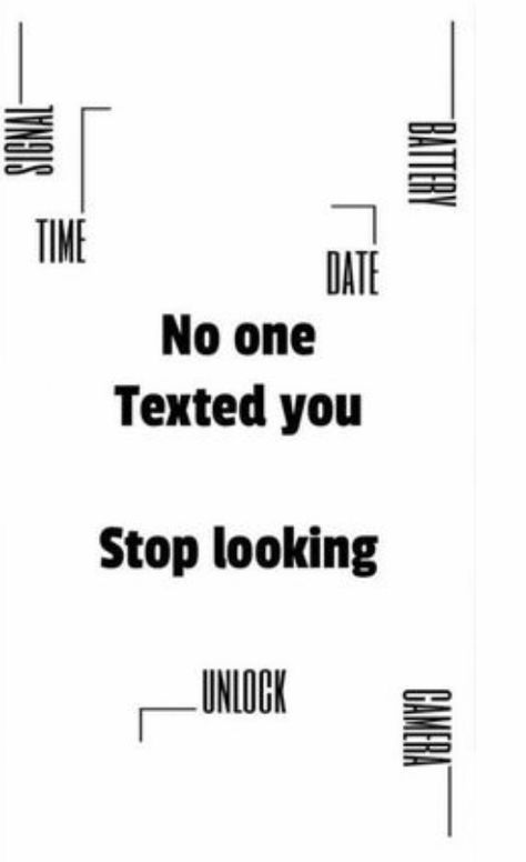 No One Texted You Wallpaper, Nobody Wallpaper, Funny Iphone Wallpaper, Cute Wallpaper, Computer Wallpaper, Text You, Screen Wallpaper, Lock Screen Wallpaper, Diwali