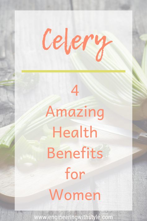 Celery has so many health benefits.  Let's talk about just 4 of the ways celery benefits women. Celery Health Benefits, Health Benefits Of Celery, Benefits Of Celery, Banana Health Benefits, Improve Immune System, Healthy Living Inspiration, Healthy Living Motivation, Healthy Lifestyle Changes, Lets Talk