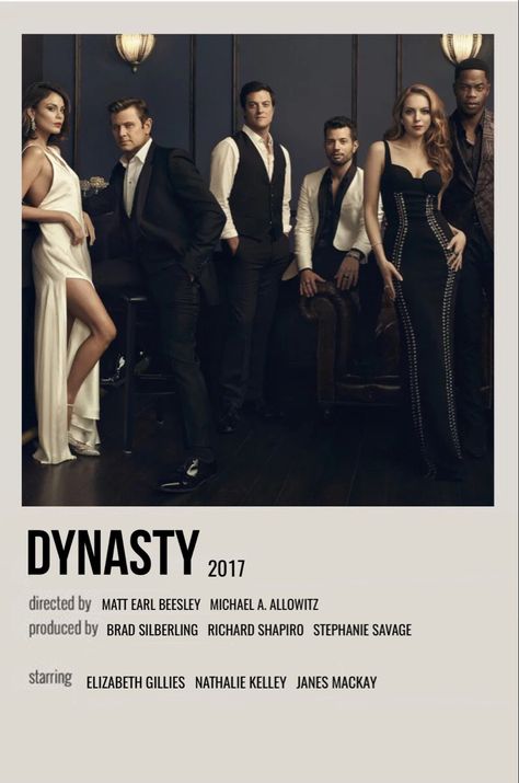 minimal polaroid tv show poster for dynasty Dynasty Tv Show, Dynasty Series, Tv Poster, Movie Hacks, Most Paused Movie Scenes, Iconic Movie Posters, Film Posters Minimalist, Romantic Comedy Movies, Film Posters Vintage