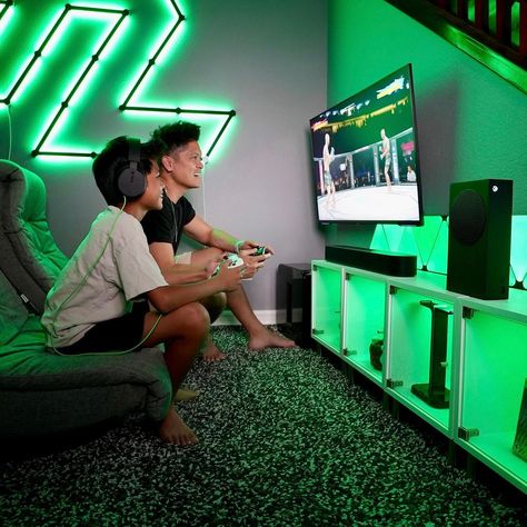 Hunter Room, Boys Game Room, Small Game Rooms, Boys Bedroom Makeover, Xbox Series S, Teen Boy Bedroom, Gaming Room Setup, Target Finds, Gamer Room