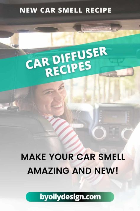 New Car Essential Oil Blend, New Car Smell Essential Oil, Essential Oil Recipes For Car Diffuser, Diy Car Diffuser Essential Oils Recipes, Diy Car Diffuser How To Make, Diy Car Diffuser Essential Oils, Car Diffuser Blends, Essential Oil Car Freshener, Air Freshener Diy Essential Oils