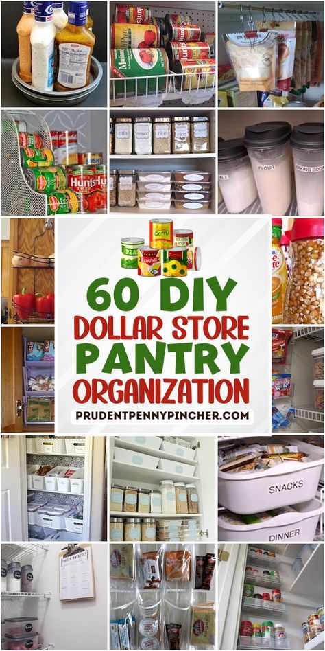 Dollar Tree Pantry Organization Ideas, Dollar Tree Pantry Organization, Dollar Tree Pantry, Organizing Hacks Dollar Stores, Pantry Organization Ideas Shelves, Creative Shelving Ideas, Tiny Pantry, Dollar Store Bins, Dollar Tree Storage