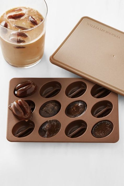 Iced Coffee Maker, Coffee Ice Cubes, Silicone Tray, Coffee And Espresso Maker, Ice Molds, Cocktail Set, Peppermint Bark, Coffee Cubes, Milk Frother