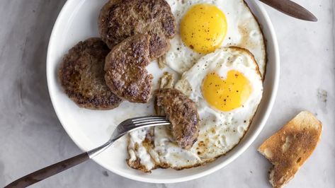 The Only Venison Breakfast Sausage Recipe You Need | MeatEater Cook Elk Breakfast Sausage Recipes, Venison Breakfast Sausage Recipe, Deer Breakfast Sausage Recipe, Elk Sausage, Venison Breakfast Sausage, Homegrown Recipes, Venison Sausage Recipes, Man Meals, Breakfast Sausage Recipe