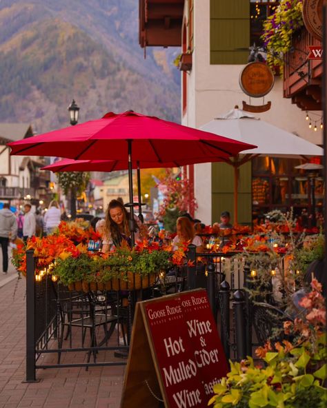 Fabulous Leavenworth this fall 🍁 #leavenworth #washingtonexplored #washingtonstate #leavenworthwashington #fall #photographer #photography #photographylovers #canonusa #visitleavenworthwashington #beautifuldestinations Mulled Cider Wine, Leavenworth Washington, Mulled Cider, Evergreen State, Photographer Photography, Photography Lovers, Washington State, Beautiful Destinations, Washington