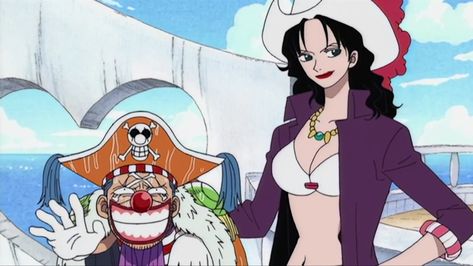 Ep. 46 Buggy X Alvida One Piece, One Piece Alvida, Buggy Pirates, Buggy Shanks, Alvida One Piece, Anime Screencaps, One Peice Anime, One Piece Drawing, One Piece Images