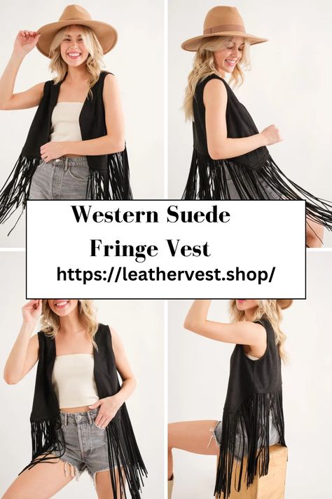 Suede fringe jacket