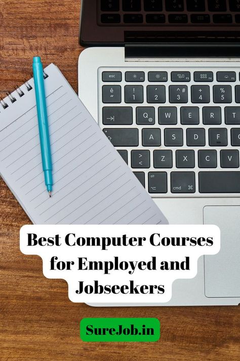 Best courses for job seekers, best computer courses for employees Computer Courses List, Computer Course, Short Courses, Best Computer, Computer Skills, Free Online Courses, Skill Set, Part Time Jobs, Job Description