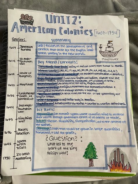 Ap World History Notes, Apush Notes, Shorthand Writing, 8th Grade History, Interactive Notebooks Social Studies, Ap Us History, School Study Ideas, One Pager, Effective Study Tips