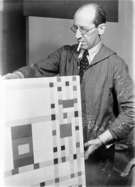 Piet Mondrian Painting, Paris Nightclub, Piero Manzoni, Mondrian Art, Boogie Woogie, Dutch Painters, Piet Mondrian, Art Historian, Art Movement