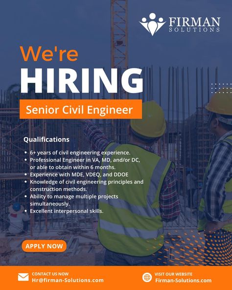 We’re looking for a Senior Civil Engineer specializing in Stormwater Management! An experienced professional with a strong background in civil engineering and project management. If you have a passion for sustainable infrastructure and are ready to take your career to the next level. 📍 Location: Dulles, VA 📅 Type: Hybrid, Full-time Apply Here : https://www.linkedin.com/jobs/view/3980780119q #CivilEngineering #StormwaterManagement #EngineeringJobs #NowHiring #CareerOpportunity #JobOpenin... Future Civil Engineer Wallpaper, Padayon Future Civil Engineer Wallpaper, Civil Engineering Resume For Fresher, Civil Engineer Resume, Civil Engineering Jobs, Strong Background, Engineering Jobs, Stormwater Management, Professional Engineer