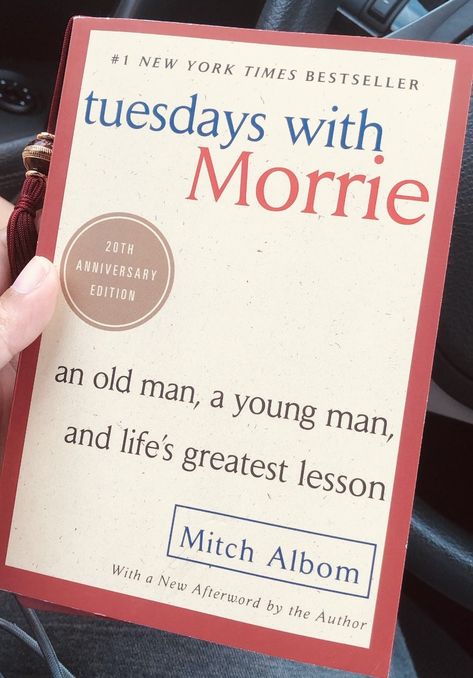 Tuesdays With Morrie, Do It For Me, Mitch Albom, Romance Movies, Literary Fiction, 25th Anniversary, About Love, Old Man, Old Men