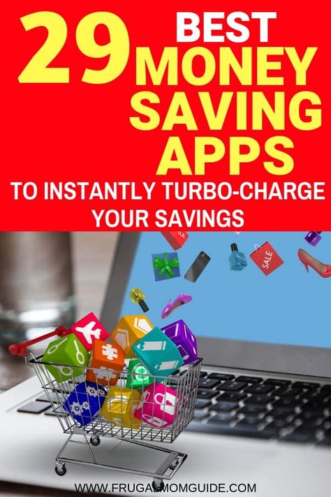 A top list of the best money saving smartphone apps that will help you make and save money to skyrocket your savings account! These budgeting apps will help you manage your money and earn extra cash online to increase your savings. #moneysavingapps #moneysavingtips Budgeting Apps, Money Management Books, Money Management Activities, Money Saving Apps, Money Apps, Frugal Mom, Frugal Family, Money Advice, Top List