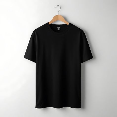 Mockup Tshirt Black, Free Business Card Mockup, Presentation Template Free, Pattern Drawing, Create Image, Textures Patterns, Timeless Style, Black Tshirt, Graphic Resources