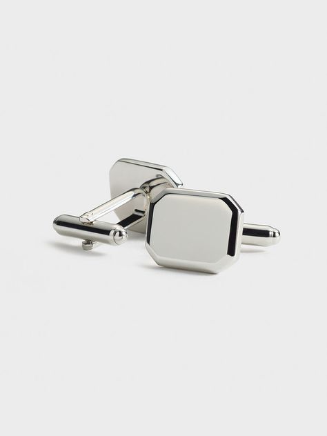 Silver Plaque Cufflinks Opal Cufflinks, Tuxedo Styles, Silver Cufflinks Men, Suit Prom, Formal Look, Black Tux, Dapper Gentleman, Tie Clips, Luxury Perfume