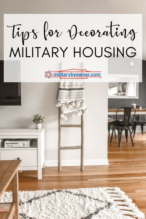 Quick and Easy Tips for Decorating Military Housing Base Housing Decor, Military Housing Decorating, Military Base Housing, Army Housing, Perfect Living Room Decor, Military Wife Life, Living Room Decor Tips, Base Housing, German Houses