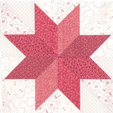 FREE Video: LeMoyne Star Quilt Blocks Without Set-In Seams Lemoyne Star Quilt, Calico Quilt, Lemoyne Star, Mccalls Quilting, Block Quilts, Stars Quilt, Quilting Blocks, Quilting Videos, Quilt Block Patterns Free