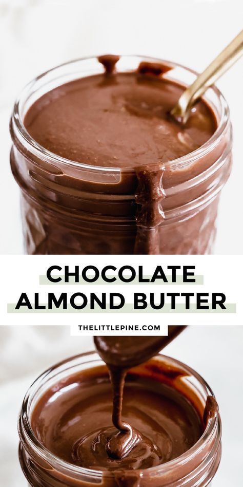 Chocolate Almond Butter Recipe, Meal Prep Snacks Healthy, Nut Butter Recipes, Chocolate Almond Butter, Almond Butter Recipes, Low Carb Ice Cream, Pine Kitchen, Keto Sweets, Chocolate Butter