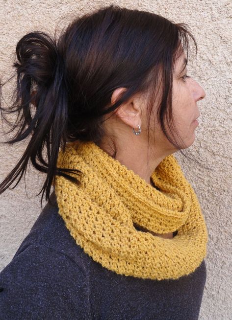 Crochet Scarf, Knitted Scarf, Crochet