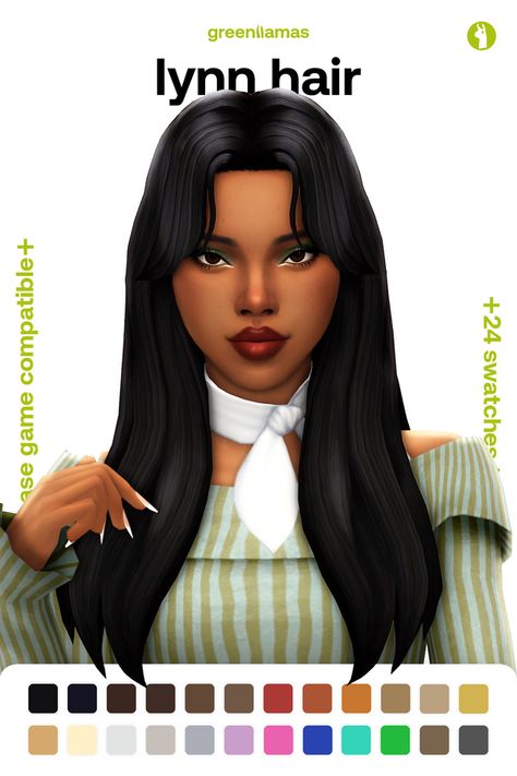 Ts4 Hair, Sims Download, Sims 4 Black Hair, Cc Sims4, Mod Hair, Cc Hair, Pelo Sims, Sims 4 Mm Cc, Sims 4 Cc Folder