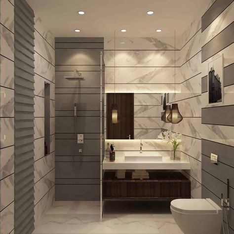 Toilet Tiles Design, Latest Bathroom Tiles Design, Washroom Tiles Design, Beautiful Small Bathroom Designs, Latest Bathroom Tiles, Bathroom Tiles Design, Bathroom Inspo Interior Design, Bathroom Wall Tile Design, Latest Bathroom Designs