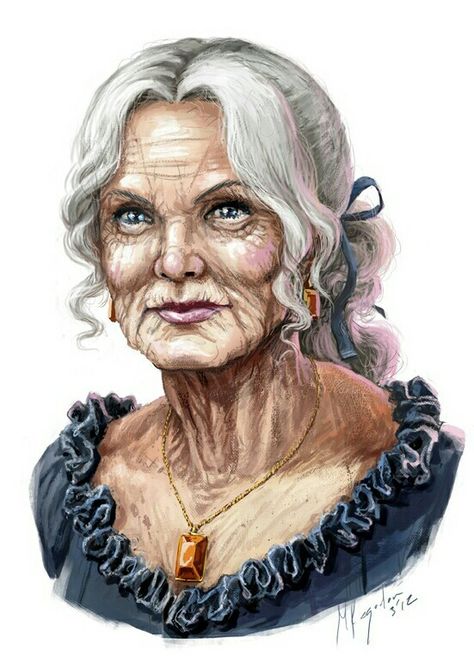 Old Woman - Pathfinder PFRPG DND D&D d20 fantasy Heroic Fantasy, Female Character Inspiration, Fantasy Portraits, Call Of Cthulhu, Dungeons And Dragons Characters, Female Human, Warhammer Fantasy, Fantasy Rpg, Female Character Design