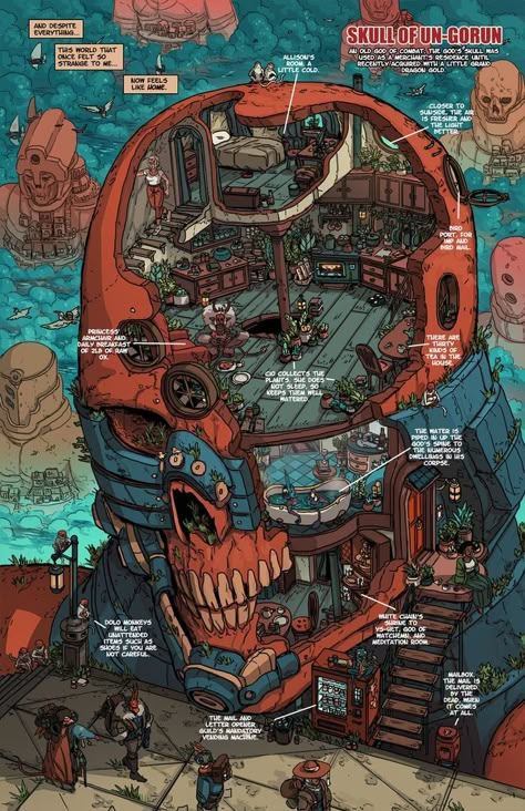 Kill Six Billion Demons, Isometric Art, Arte Cyberpunk, 다크 판타지, Robot Concept Art, Cyberpunk Art, Fantasy Concept Art, 판타지 아트, Environment Concept Art