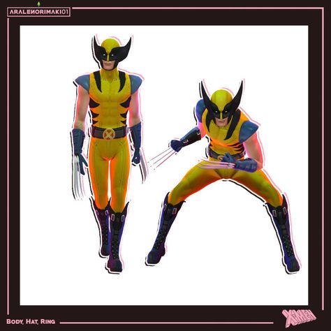 Wolverine (Classic '97) Sims 4 Superhero Cc, Sims 4 Superhero, Sims 4 Halloween, Sims 4 Anime, The Sims Mods, Cc Sims4, Tumblr Sims 4, The Wolverine, Shoulder Armor