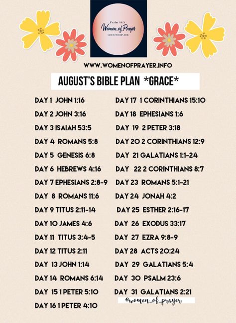 August Bible Plan, August Bible Writing Plan, August Bible Reading, Scripture Plans, Bible Writing, Bible Plans, Favor Of God, Blessed And Highly Favored, The Peace Of God