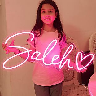 Neon Name Sign, Bilik Permainan, Led Wall Decor, Wall Hanging Lights, Custom Crown, Personalized Wall Decor, Neon Sign Bedroom, Personalized Neon Signs, Wedding Neon Sign