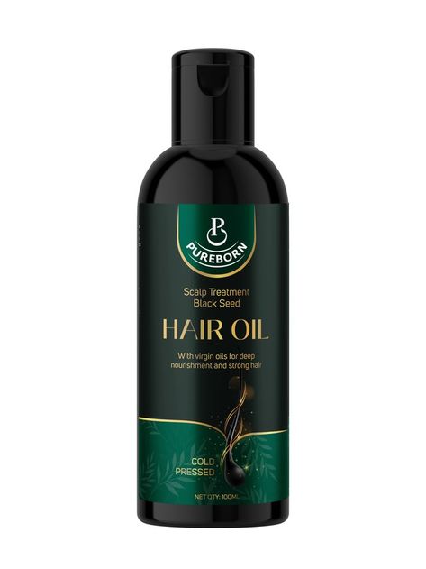 Herbal Oil Packaging Design, Herbal Hair Oil Label Design, Hair Oil Box Packaging Design, Herbal Products Packaging, Hair Label Design, Hair Oil Label Design Ideas, Hair Serum Packaging Design, Hair Oil Bottle Label Design, Skincare Label Design Ideas