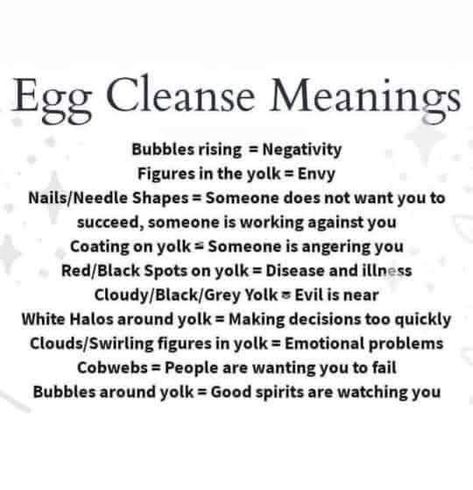 Egg Cleanse Meaning, Cleanse Meaning, Egg Cleanse, Witchcraft 101, Witch Things, Witch Tips, Witchy Tips, Easy Spells, Wiccan Magic