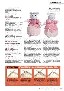 Knitting Bear, Alan Dart, Rabbit Knitting Pattern, Christmas Knitting Patterns Free, Knitted Stuff, Knitted Doll Patterns, Stuff Animals, Knitted Toys Free Patterns, Knitted Teddy Bear