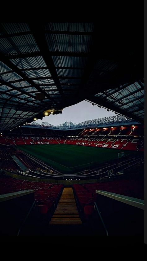 Manchester United F.C wallpaper Football Wallpaper Manchester United, Manchester United Aesthetic Wallpaper, Old Trafford Aesthetic, Man United Aesthetic, Old Trafford Wallpapers, Manchester United Aesthetic, Manchester United Wallpapers 4k, Wallpaper Manchester United, Wallpaper Mu