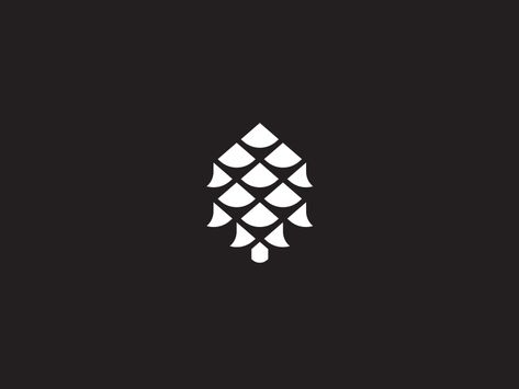 Pine Cone by sodavekt on Dribbble Pine Cone, Business Logo, Pine Cones, Global Community, Jewelry Design, Logo Design, Design