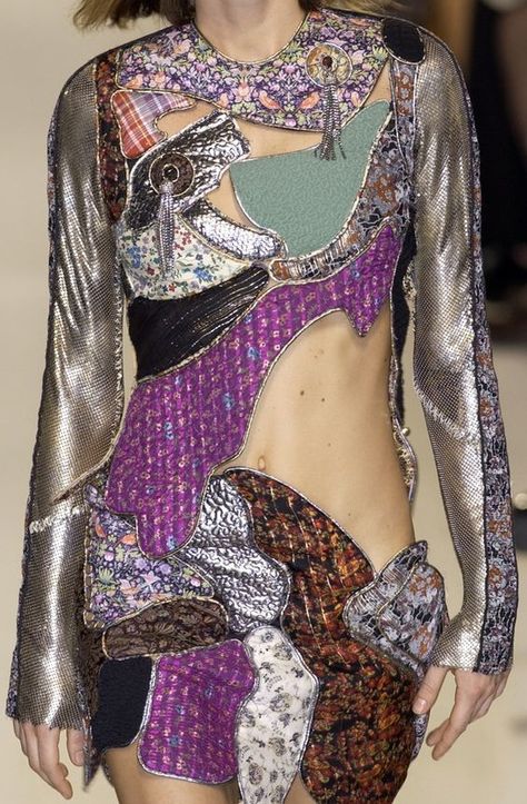 Balenciaga Spring, Runway Details, French Fashion Designers, Patchwork Dress, Couture Gowns, Couture Collection, Vintage Sweaters, Fashion Details, Fashion Week Spring