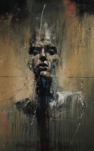 Guy Denning Guy Denning, A Level Art, Abstract Drawings, Abstract Portrait, Life Drawing, Figure Painting, Figurative Art, Portrait Drawing, Portrait Art