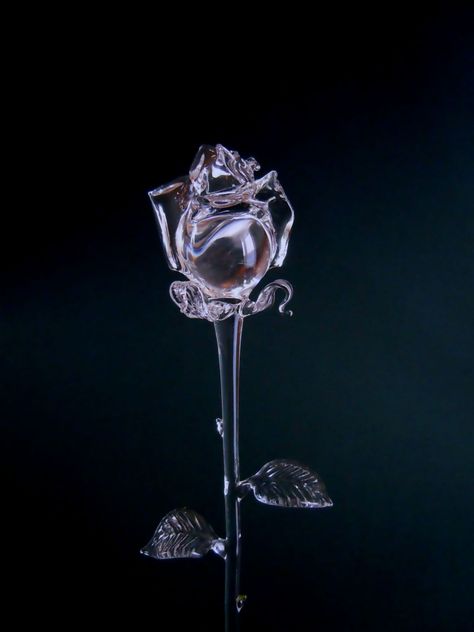 Glass Rose Glass Rose Aesthetic, Beauty And The Beast Glass Rose, Rose Glasses, Touch Control Rose Crystal Lamp, Glass Roses, Rose In A Glass, Crystal Flowers, Glass Rose, Throne Of Glass Books