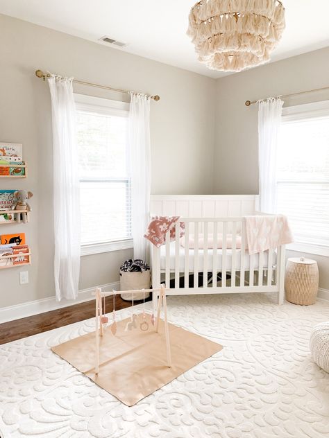 Crib Angled In Corner Of Nursery, Nursery With Lots Of Windows, Nursery With 2 Windows, Crib On Window Wall, Crib In Front Of Window Nursery, Nursery With Windows On Two Walls, Nursery Without Crib, Crib Under Window, Crib In Front Of Window