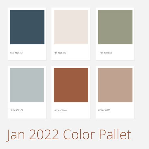 Cream Blue Green Palette, Khaki Blue Colour Palette, Boho Color Pallete Hex Codes, Light Blue Neutral Color Palette, Office Pallete Color, Color Palette With Light Gray, Earthy Color Palette With Blue, Pnw Palette, Classic Color Pallete