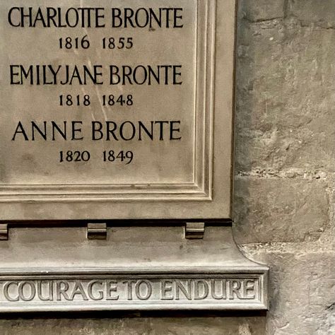 westminster abbey, the poets, bronte, bronte sisters Charlotte Bronte Aesthetic, Brontë Sisters, Bronte Sisters Aesthetic, Bronte Sisters Books, Anne Bronte, Bronte Sisters, English Major, Emily Bronte, Charlotte Bronte