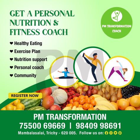 Get a Personal nutrition and fitness coach #wellnesscoach #nutrition #fitnesslifestyle #fitnessmotivation #fitnessmodel #fitnessgoals #fitnessmodels #fitnessjourney #fitnessactor #fitnessactress #fitnesssir #fitnessmadam #fitnessguy #fitnesslife #fitnessplan #fitnesscommunity #pmtrans #pmtransformation #wellnesscentre #wellnesscoaching #mambalasalai #naturals #skincare #skinhealth #voiceover #properdiet Fitness Ads, Herbal Nutrition, Herbalife Tips, Herbalife Motivation, Nutrition Poster, Healthy Active Lifestyle, Herbalife Shake Recipes, Nutrition And Fitness, Herbalife Shake